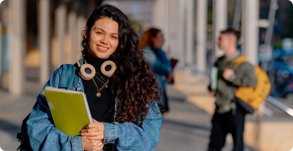 Student on Campus